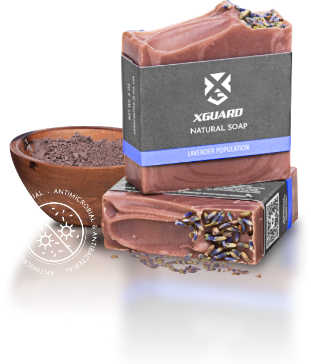 XGUARD anti bacterial soap for fighters
